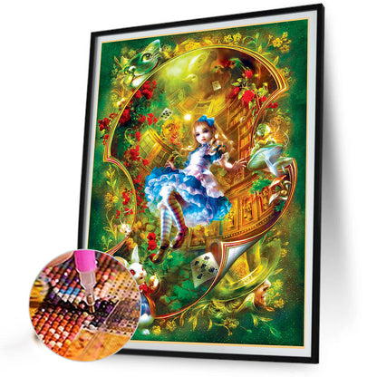 Magic Land Girl - Full Round Drill Diamond Painting 30*40CM