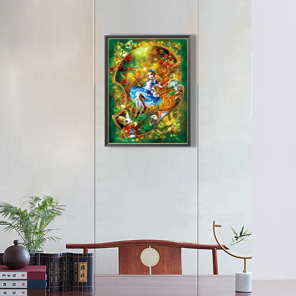 Magic Land Girl - Full Round Drill Diamond Painting 30*40CM