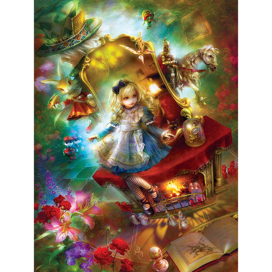 Magic Land Girl - Full Round Drill Diamond Painting 30*40CM