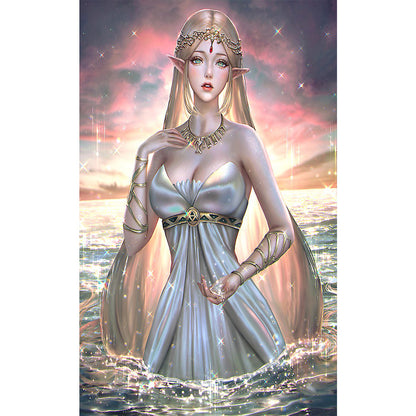 Goddess - Full Round Drill Diamond Painting 30*50CM