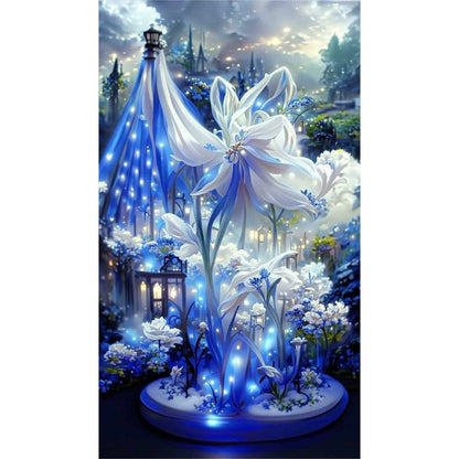 Dream Flower - Full Round Drill Diamond Painting 40*70CM