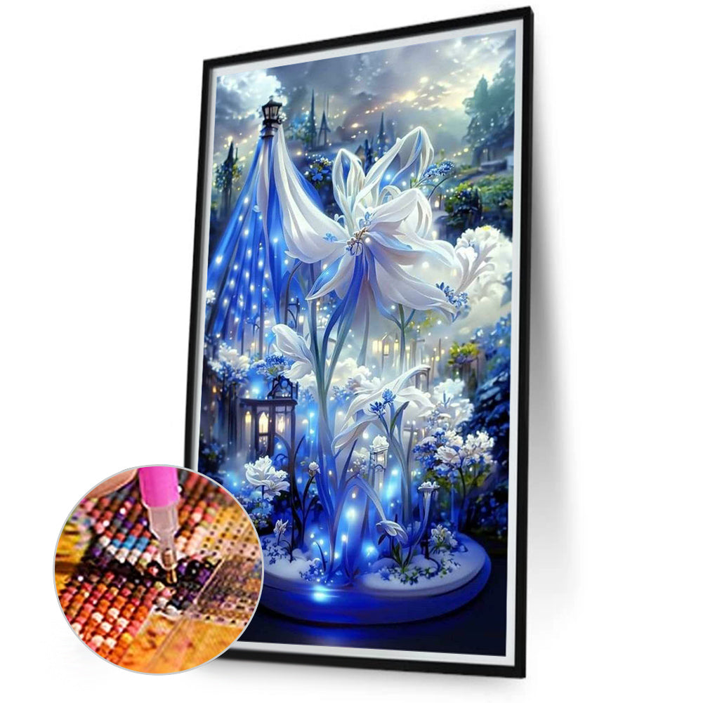 Dream Flower - Full Round Drill Diamond Painting 40*70CM