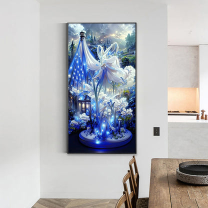 Dream Flower - Full Round Drill Diamond Painting 40*70CM