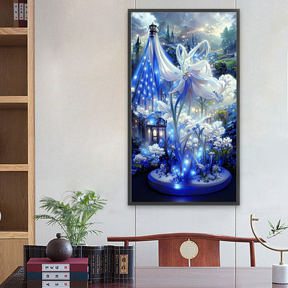 Dream Flower - Full Round Drill Diamond Painting 40*70CM