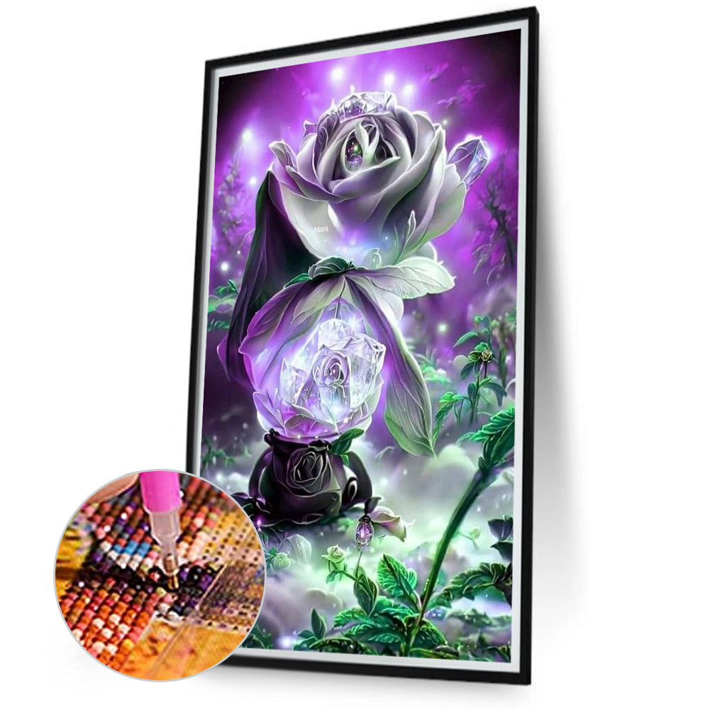 Dream Flower - Full Round Drill Diamond Painting 40*70CM