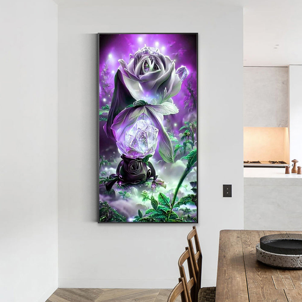 Dream Flower - Full Round Drill Diamond Painting 40*70CM