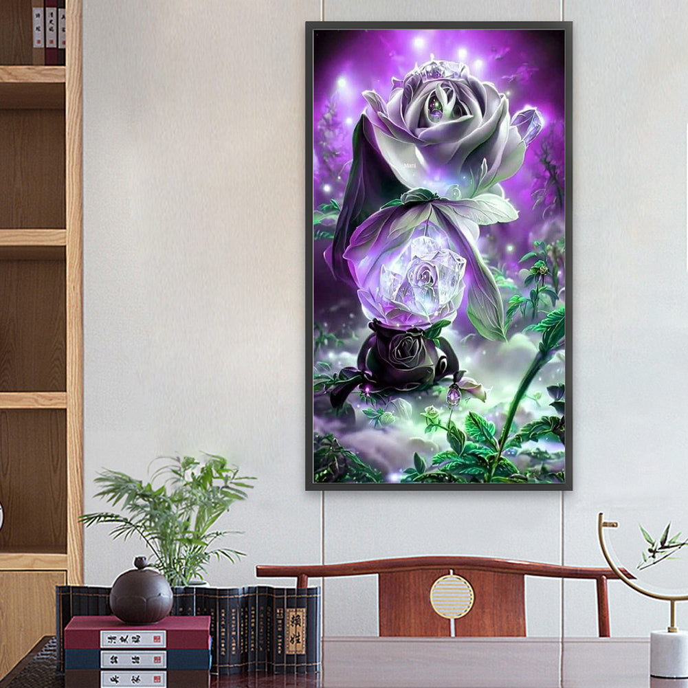 Dream Flower - Full Round Drill Diamond Painting 40*70CM