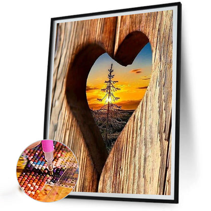 Landscape - Full Round Drill Diamond Painting 30*40CM