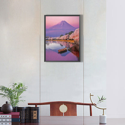 Landscape - Full Round Drill Diamond Painting 30*40CM