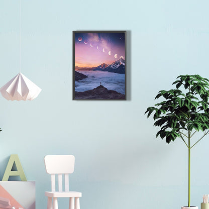 Landscape - Full Round Drill Diamond Painting 30*40CM
