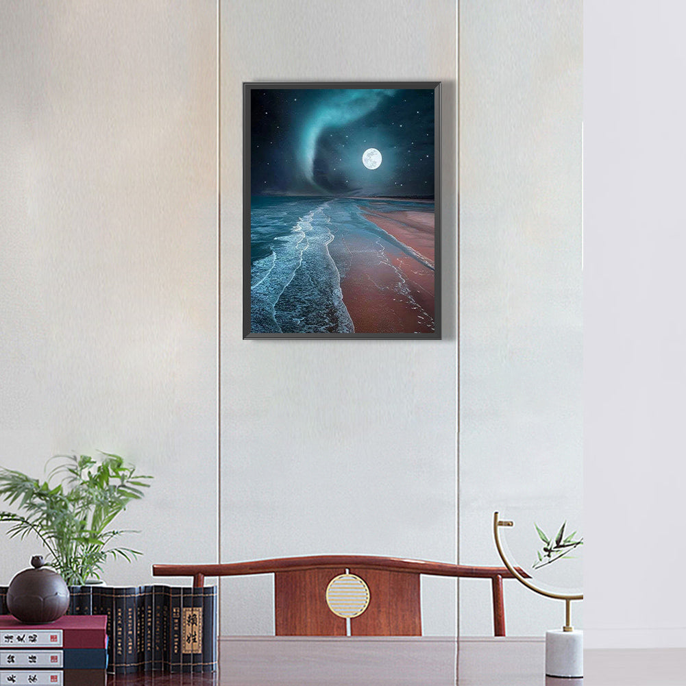 Landscape - Full Round Drill Diamond Painting 30*40CM