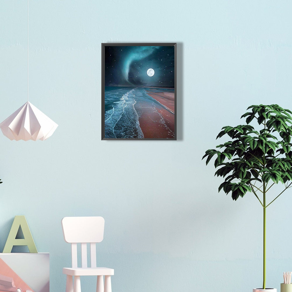 Landscape - Full Round Drill Diamond Painting 30*40CM