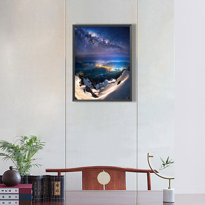 Landscape - Full Round Drill Diamond Painting 30*40CM