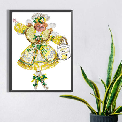 Lemonade Elf - Special Shaped Drill Diamond Painting 30*40CM