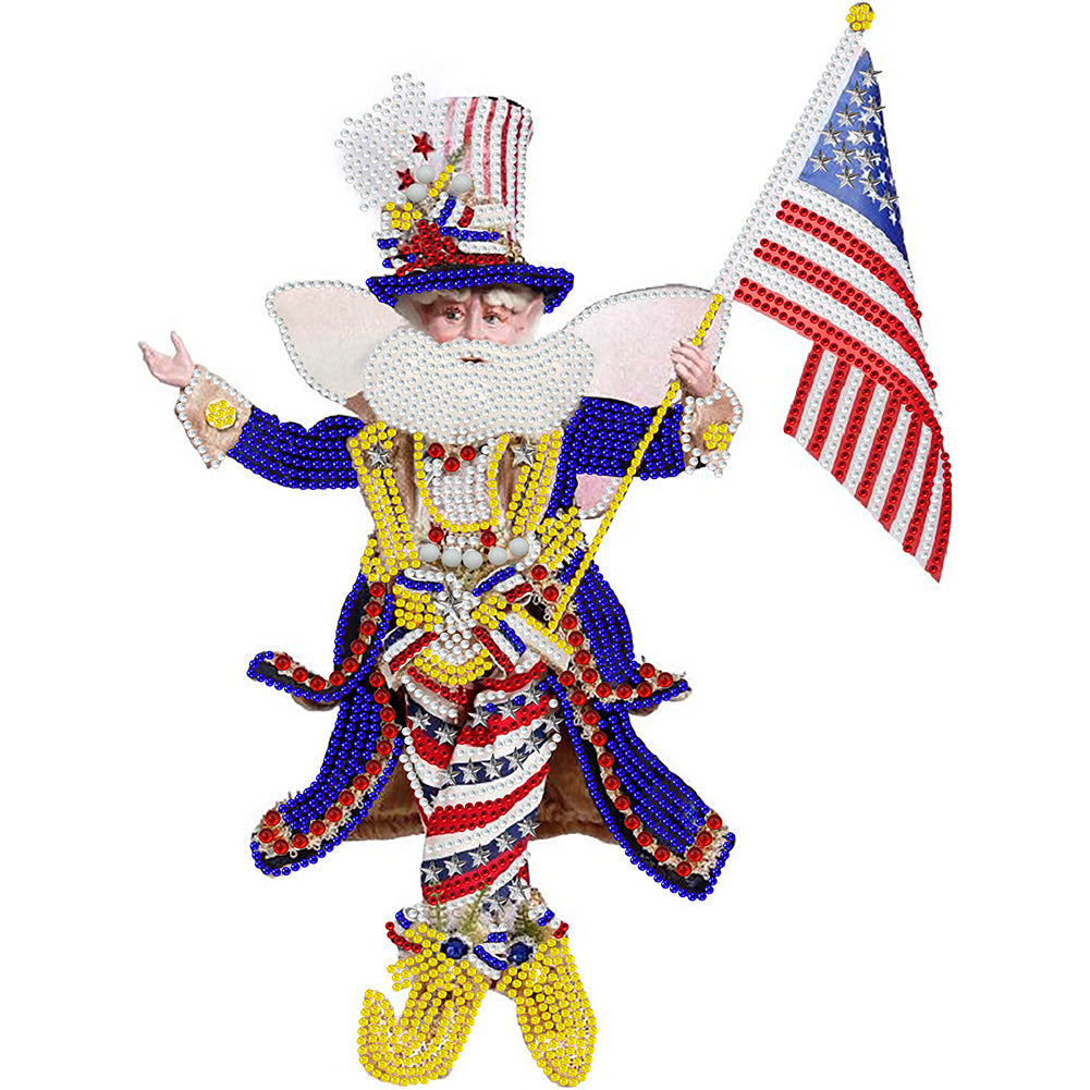 Star - Special Shaped Drill Diamond Painting 30*40CM