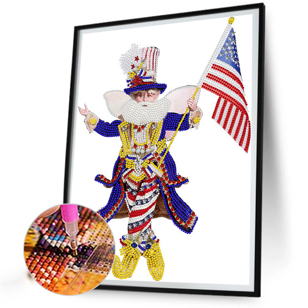 Star - Special Shaped Drill Diamond Painting 30*40CM