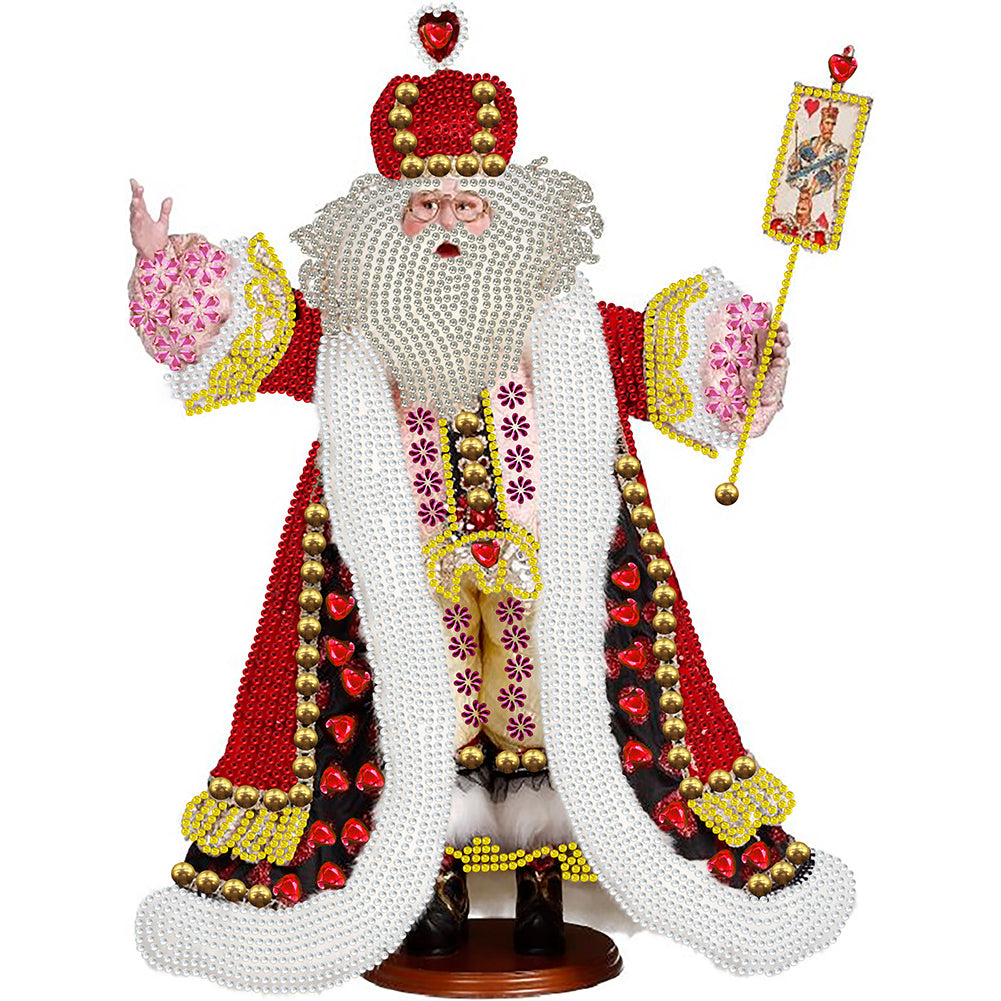 King Of Hearts - Special Shaped Drill Diamond Painting 30*40CM