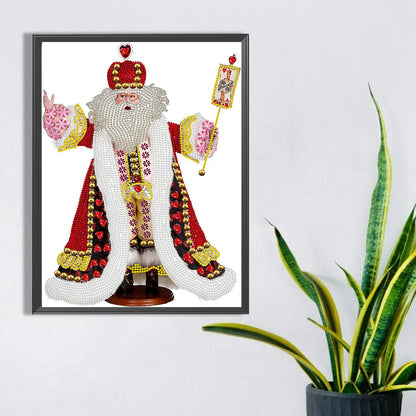 King Of Hearts - Special Shaped Drill Diamond Painting 30*40CM