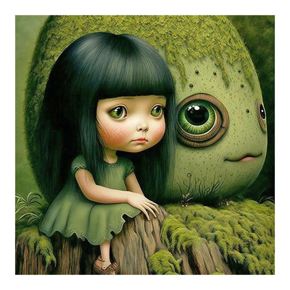 Creatures Of The Forest 30*30Ccm(canvas) full round drill diamond painting