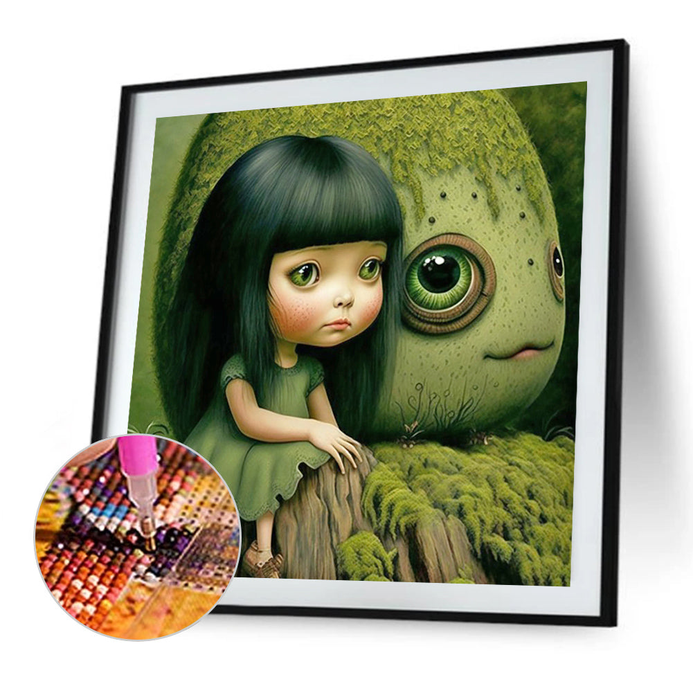 Creatures Of The Forest 30*30Ccm(canvas) full round drill diamond painting