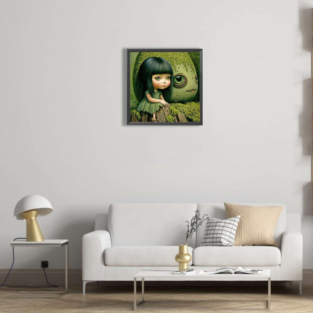 Creatures Of The Forest 30*30Ccm(canvas) full round drill diamond painting