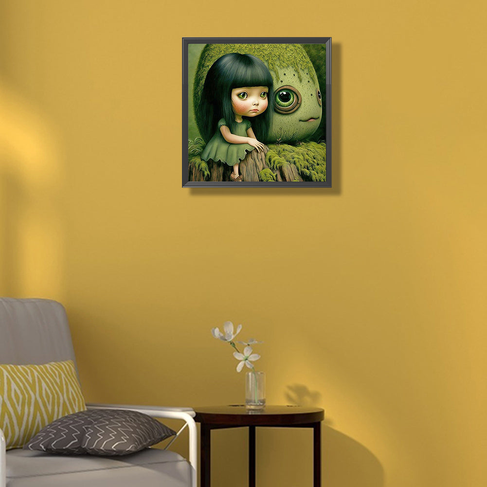 Creatures Of The Forest 30*30Ccm(canvas) full round drill diamond painting