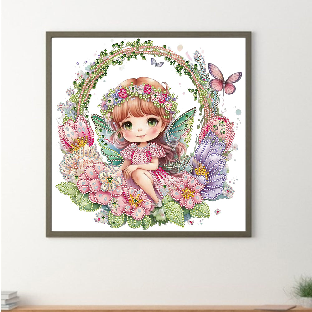 Fairy Angel - Special Shaped Drill Diamond Painting 30*30CM