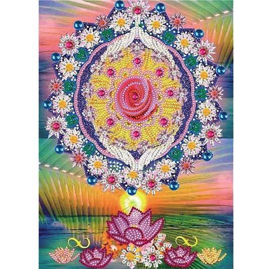 Tianyi Mandala - Special Shaped Drill Diamond Painting 30*40CM