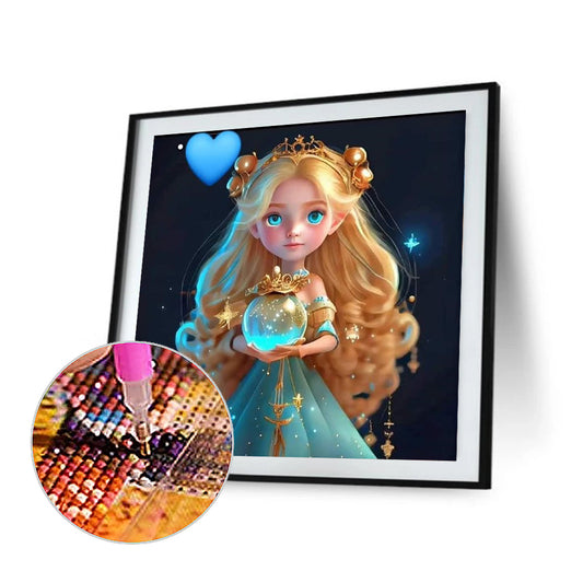 Blonde Princess - Full Square Drill Diamond Painting 40*40CM