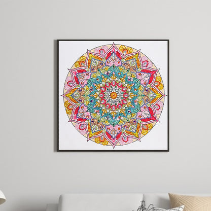 Mandala - Special Shaped Drill Diamond Painting 30*30CM