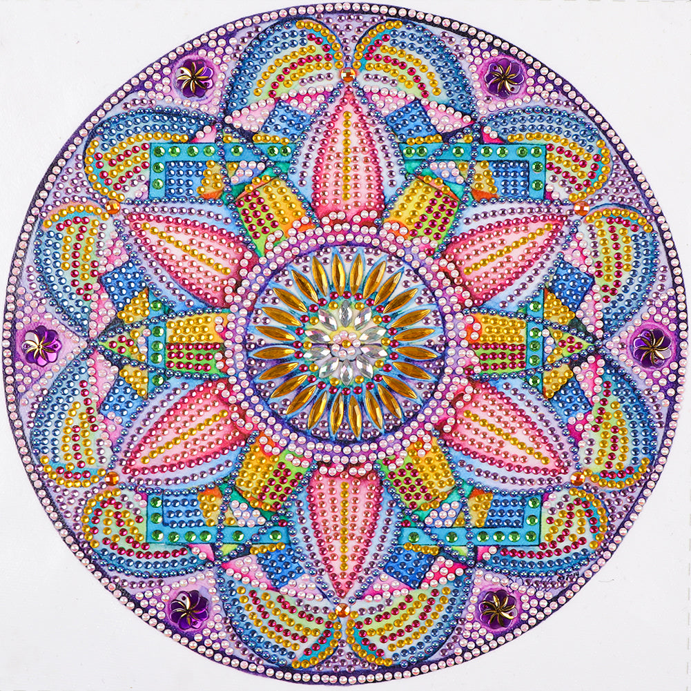 Mandala - Special Shaped Drill Diamond Painting 30*30CM