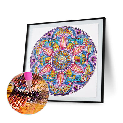 Mandala - Special Shaped Drill Diamond Painting 30*30CM