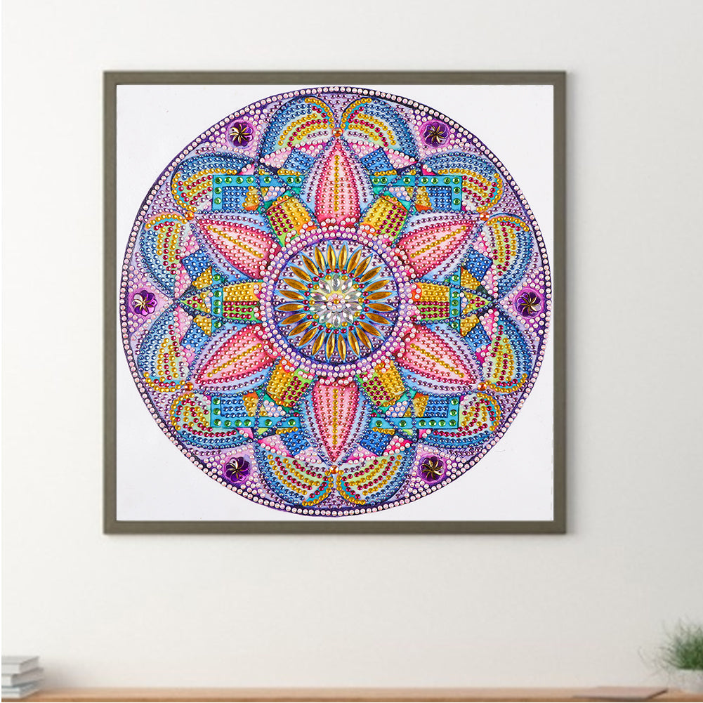 Mandala - Special Shaped Drill Diamond Painting 30*30CM