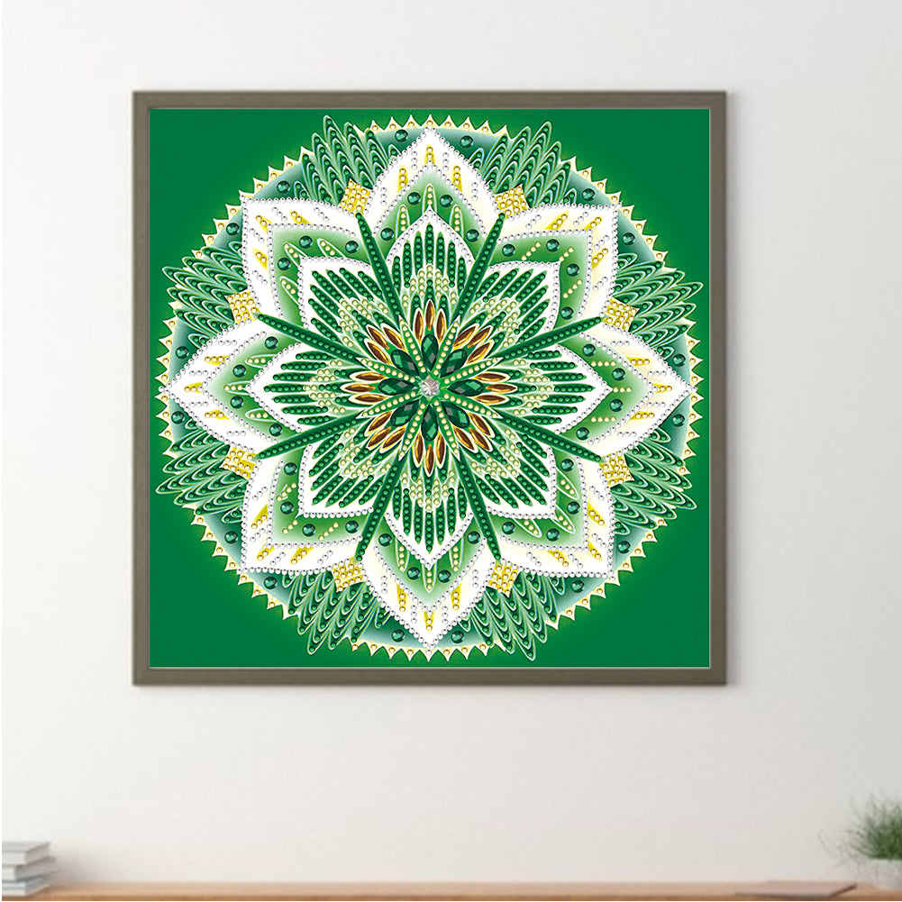 Mandala - Special Shaped Drill Diamond Painting 30*30CM
