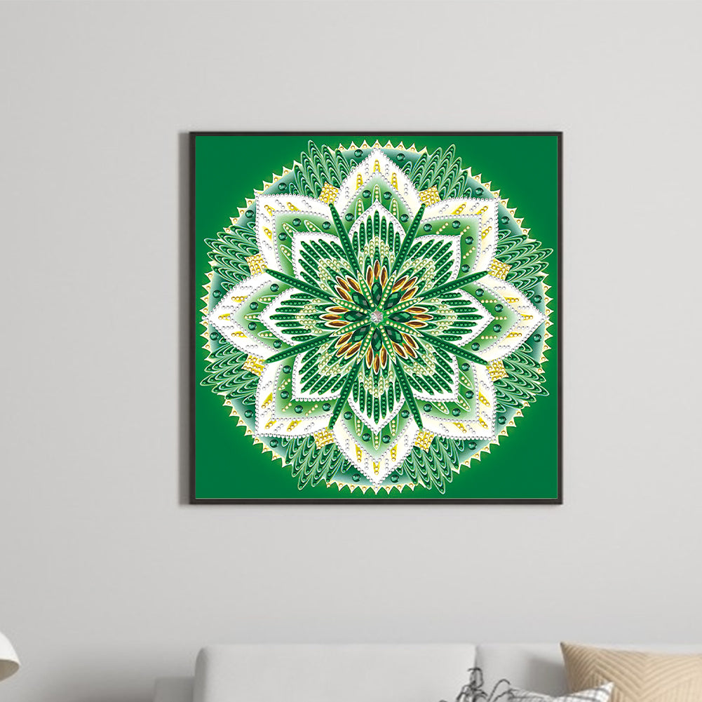 Mandala - Special Shaped Drill Diamond Painting 30*30CM