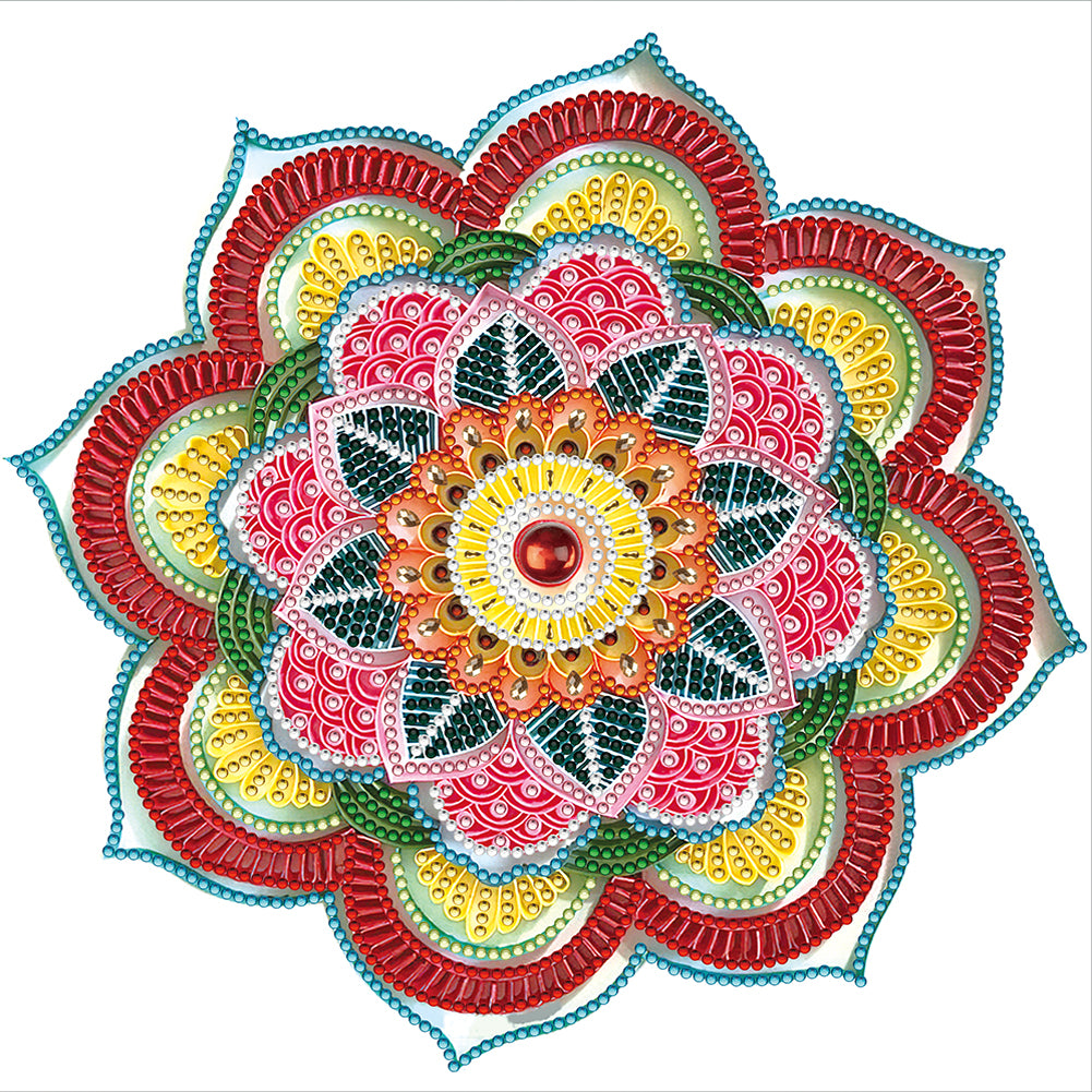 Mandala - Special Shaped Drill Diamond Painting 30*30CM