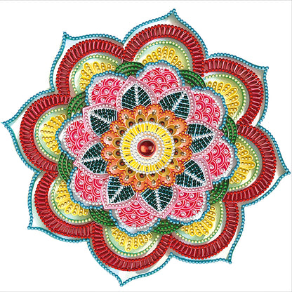 Mandala - Special Shaped Drill Diamond Painting 30*30CM
