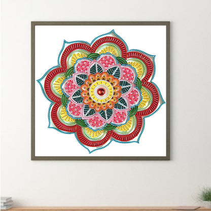 Mandala - Special Shaped Drill Diamond Painting 30*30CM