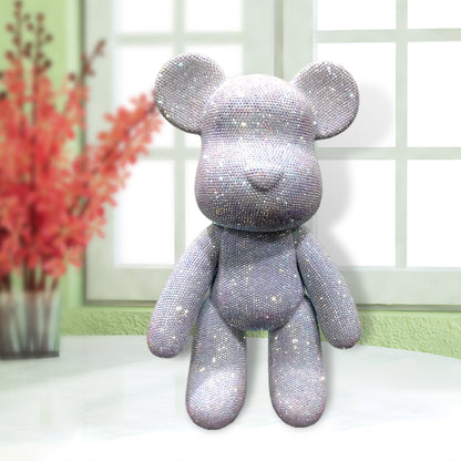 DIY Crystal Rhinestone Embroidery Cross Stitch Cute 5D Diamond Art Bear Set