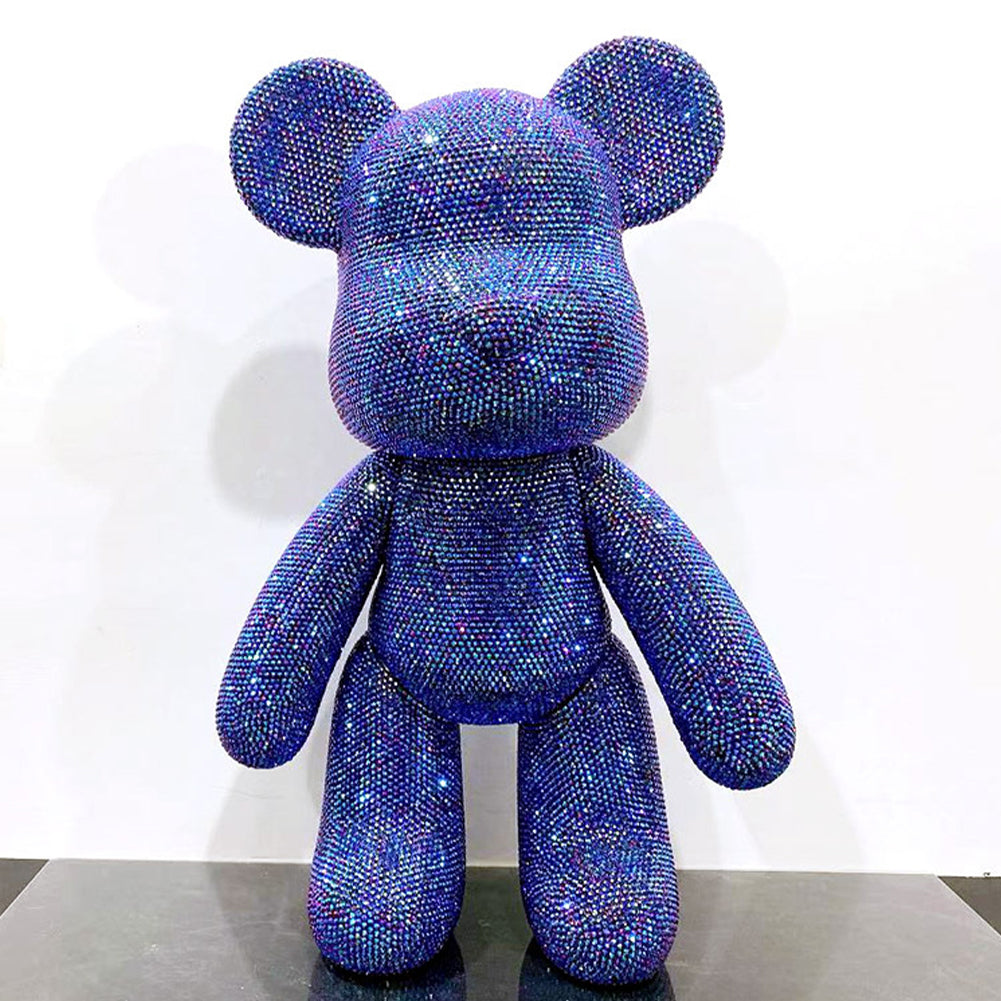 DIY Crystal Rhinestone Embroidery Cross Stitch Cute 5D Diamond Art Bear Set