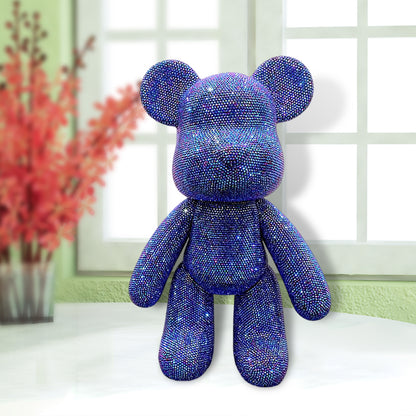 DIY Crystal Rhinestone Embroidery Cross Stitch Cute 5D Diamond Art Bear Set