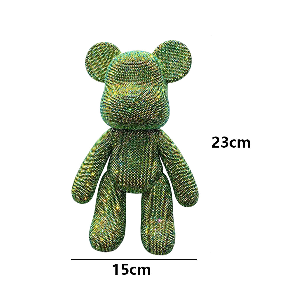 DIY Crystal Rhinestone Embroidery Cross Stitch Cute 5D Diamond Art Bear Set