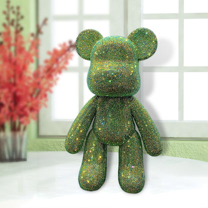 DIY Crystal Rhinestone Embroidery Cross Stitch Cute 5D Diamond Art Bear Set