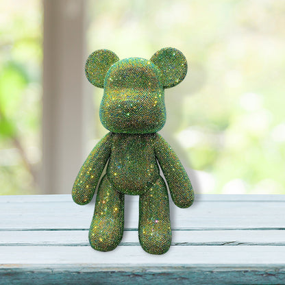 DIY Crystal Rhinestone Embroidery Cross Stitch Cute 5D Diamond Art Bear Set