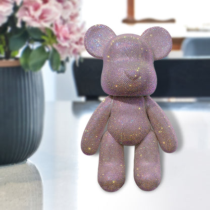 DIY Crystal Rhinestone Embroidery Cross Stitch Cute 5D Diamond Art Bear Set