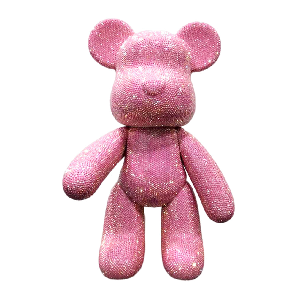 DIY Crystal Rhinestone Embroidery Cross Stitch Cute 5D Diamond Art Bear Set