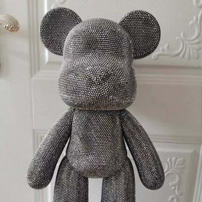 DIY Crystal Rhinestone Embroidery Cross Stitch Cute 5D Diamond Art Bear Set