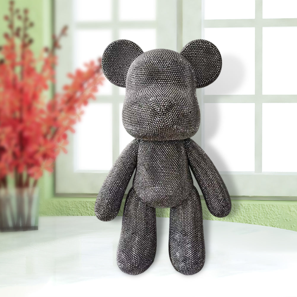 DIY Crystal Rhinestone Embroidery Cross Stitch Cute 5D Diamond Art Bear Set