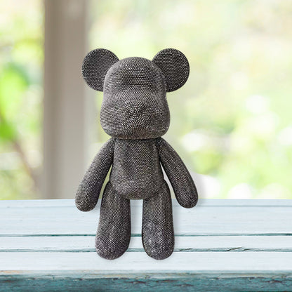 DIY Crystal Rhinestone Embroidery Cross Stitch Cute 5D Diamond Art Bear Set