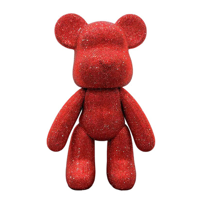 DIY Crystal Rhinestone Embroidery Cross Stitch Cute 5D Diamond Art Bear Set